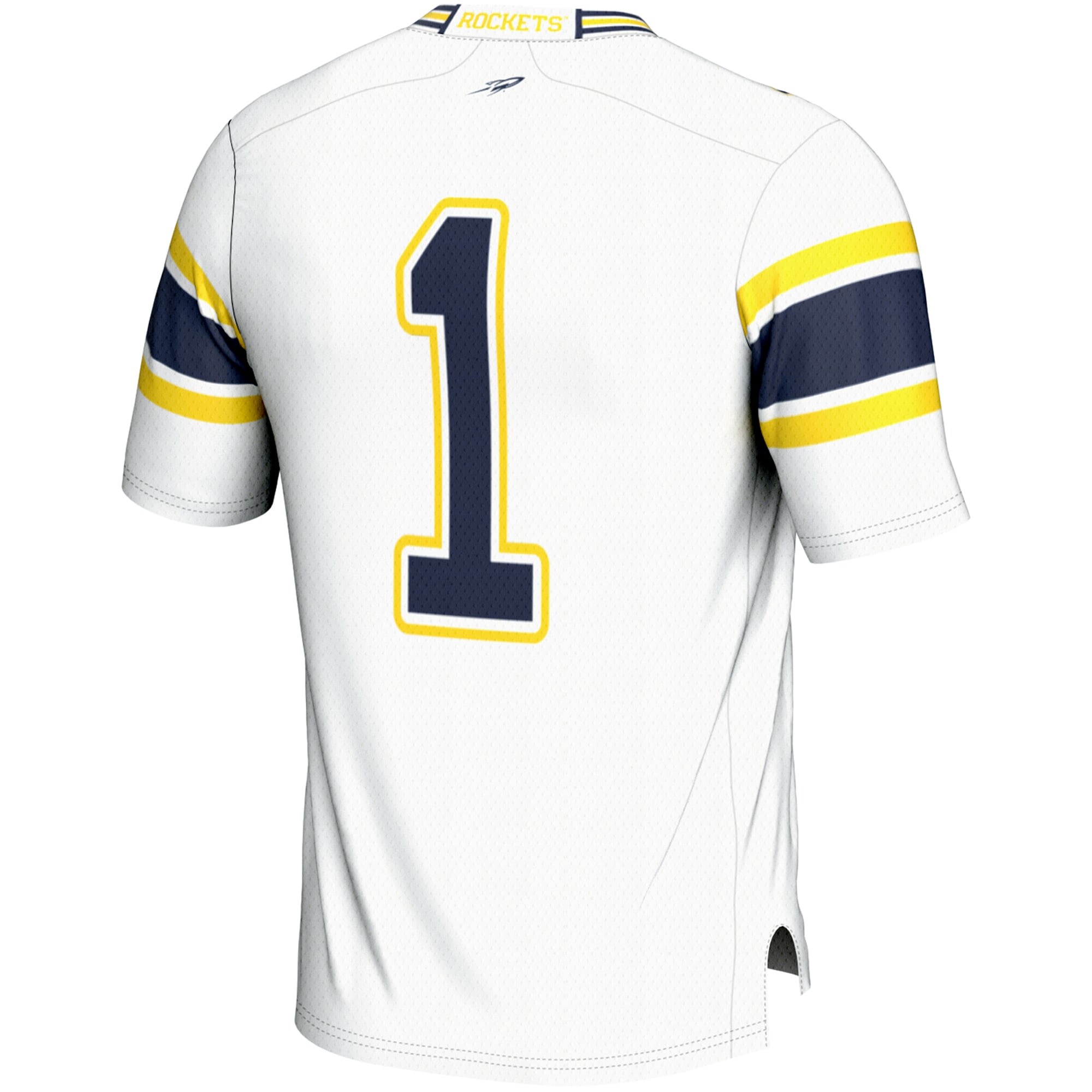 #1 Toledo Rockets GameDay Greats Youth Endzone Football Jersey - White