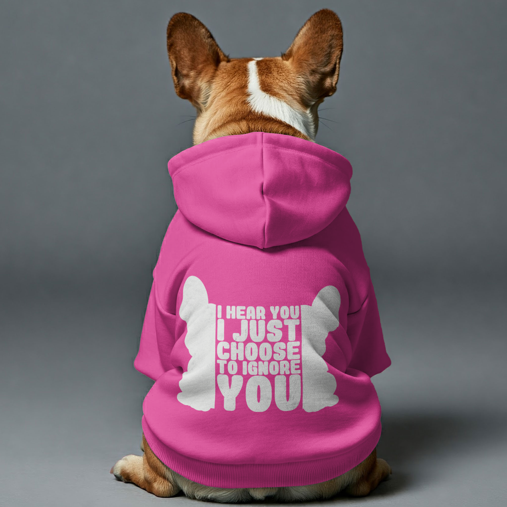 Frenchie-Fan I Hear You… I Just Choose To Ignore You - Personalized F...