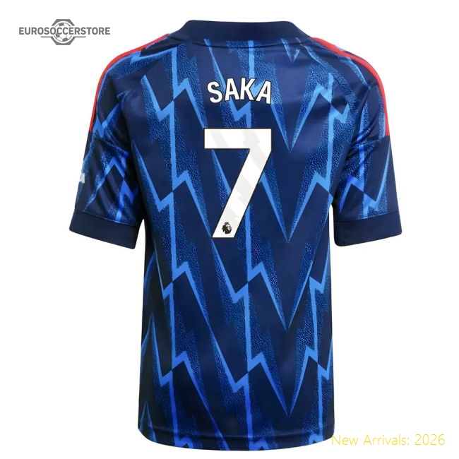 Arsenal 2024-25 Away Fan Version For Adults (Saka Match Day Shirt