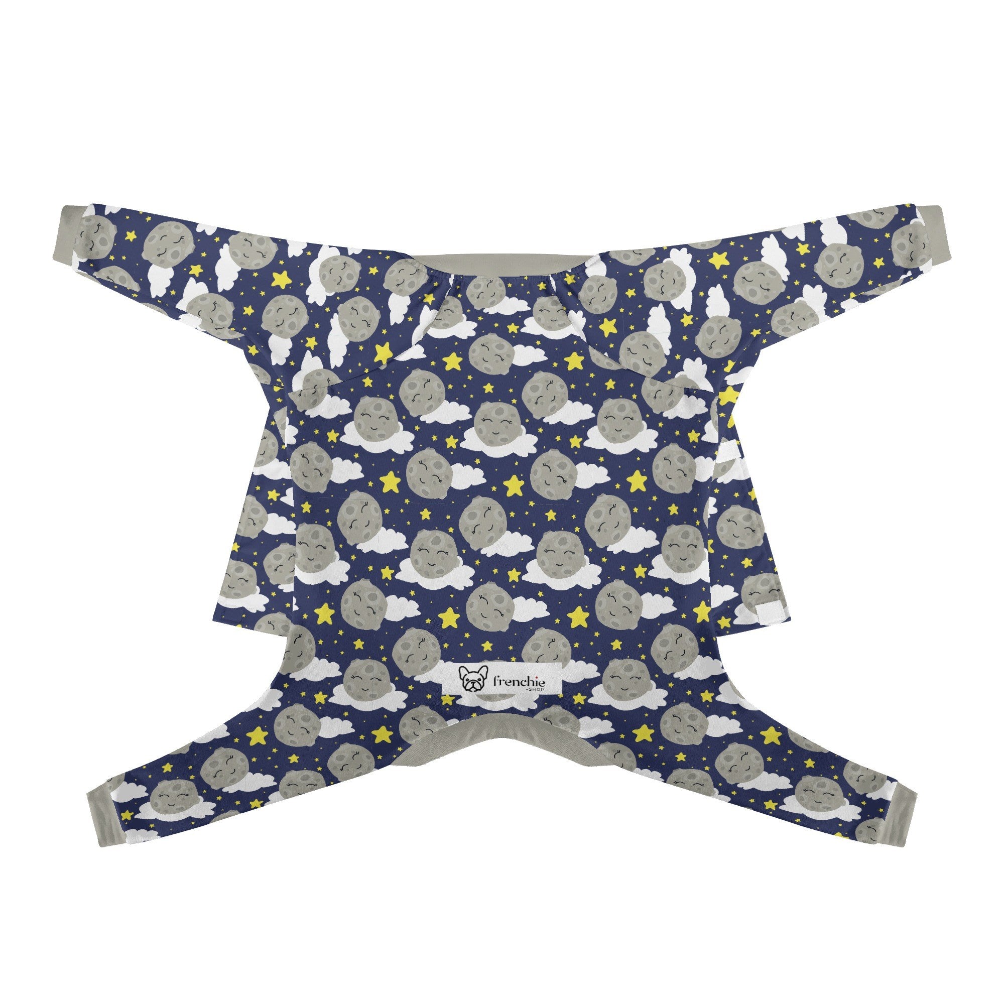 Trendy Lifestyle-Driven Finn - Frenchie Pajama for French Bulldog Lovers