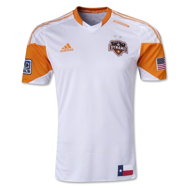 2013 Houston Dynamo Away White Soccer Jersey Shirt - Official Replica