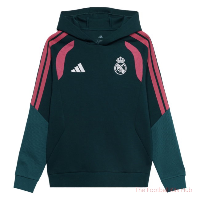 Real Madrid Hoodie - Kids For Match 2026-2027 Day (Kids)
