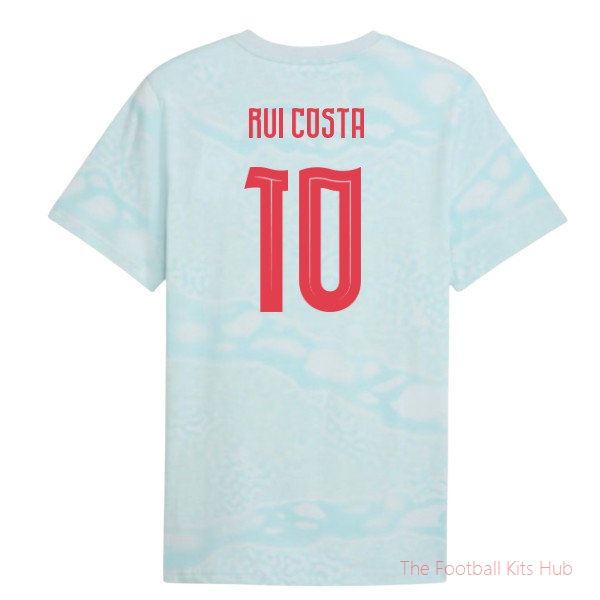 2026-2027 Portugal FtblCulture Tee AOP (Sea Glass) (Rui Costa 10)