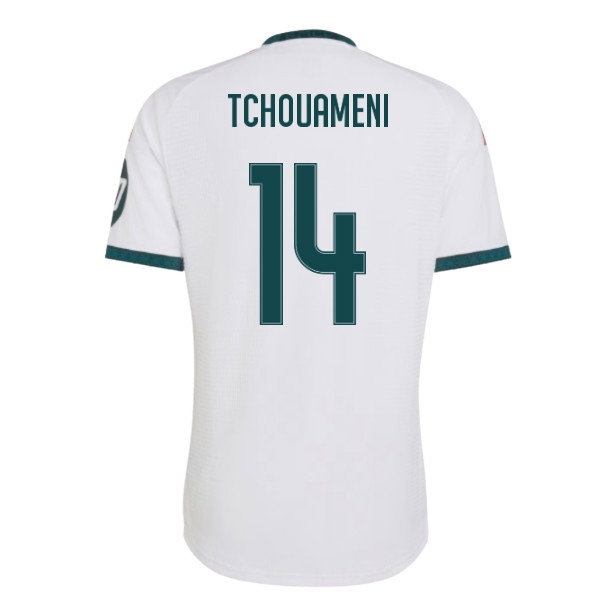 [DDJ] 2026-2027 Real Madrid Authentic Home Shirt (Tchouameni 14)