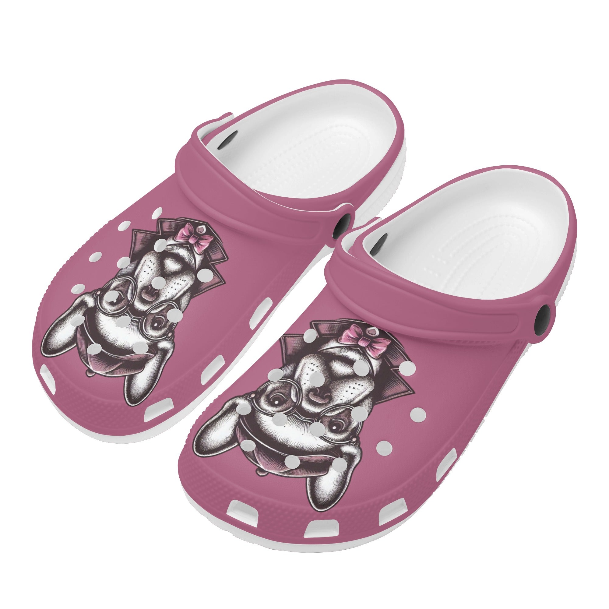 French Bulldog Stella Unisex Clogs Useful Frenchie Gear