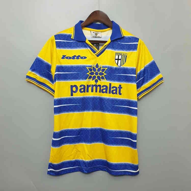 1998-99 PARMA CALCIO 1913 RETRO FOOTBALL SHIRT - Official Replica 3909