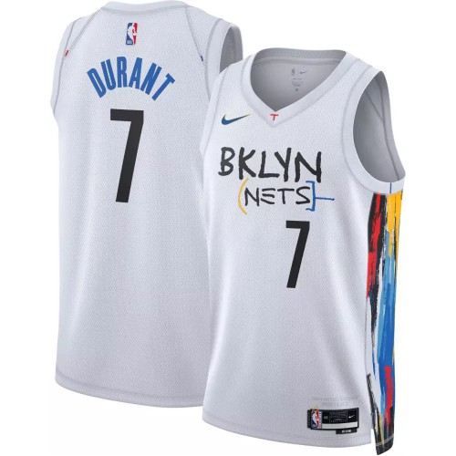 Nets White Kevin Durant #7 Nike Jersey - Reasonably Priced Quality