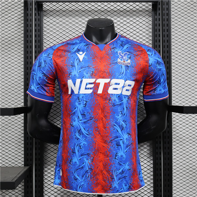 Authentic Crystal Palace 2425 Home Match Shirt - Official Replica