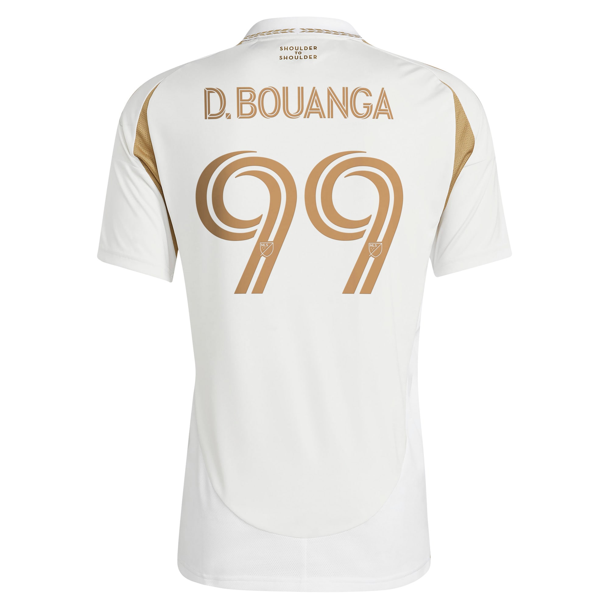 [SJH] Denis Bouanga LAFC 2025 Secondary Replica Player Jersey - White