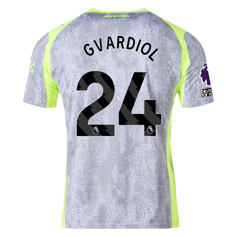 Manchester City Gvardiol 2025-2026 UCL Third Jersey – Authentic Shirt