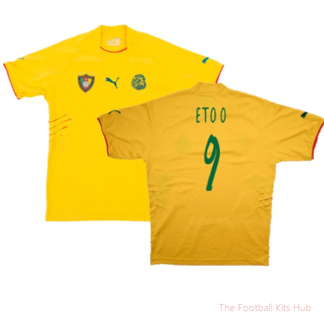 Cameroon 2004-06 Away Shirt (M) (Excellent) (Eto O 9)