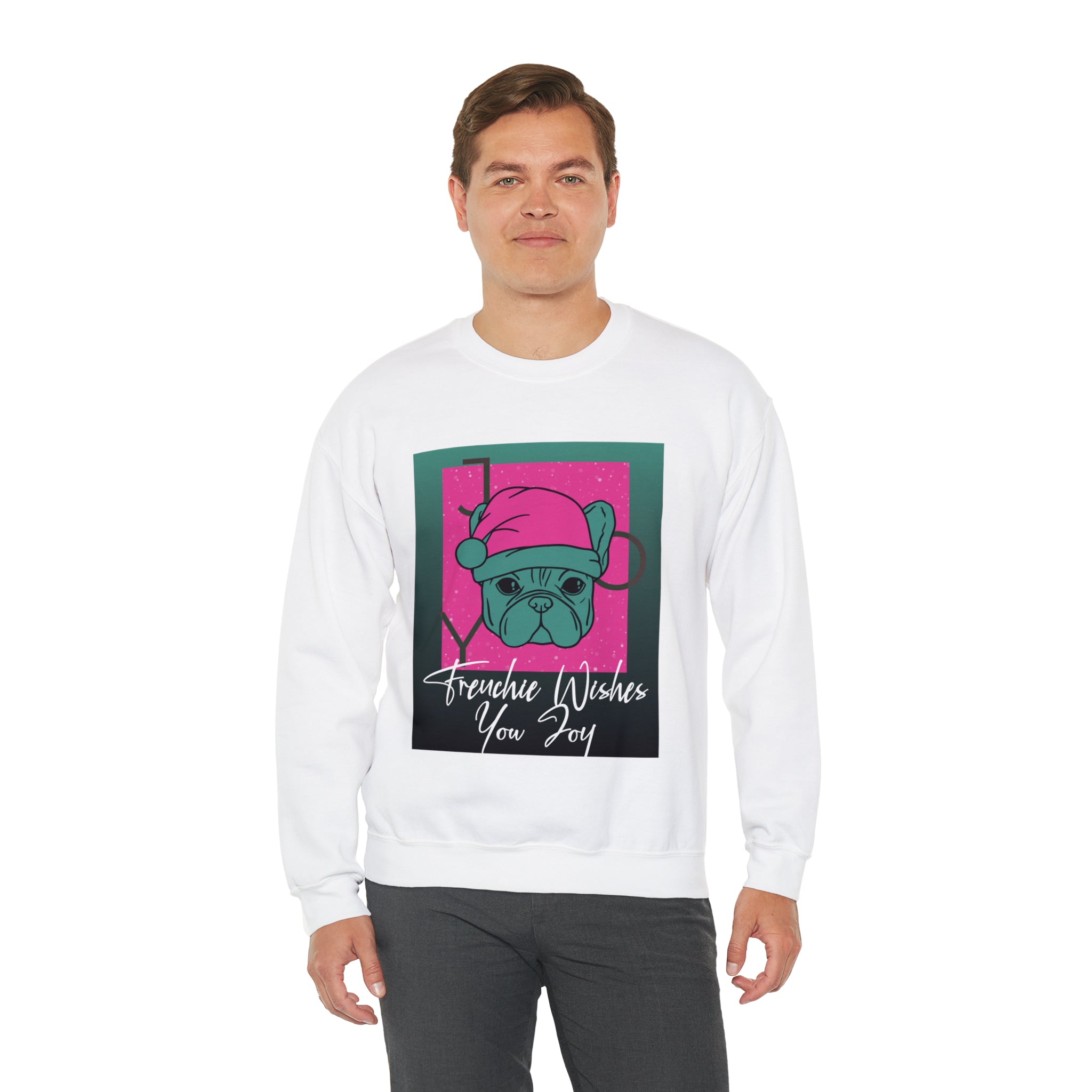 Wish Sweater - Frenchie Lover Unisex Sweatshirt Frenchie Themed Wear