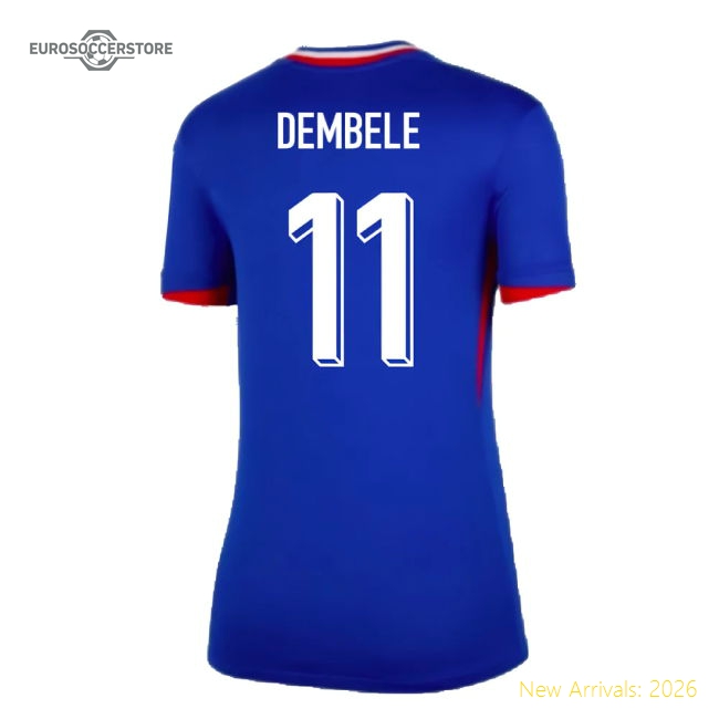 Sophisticated Womens Football Team Dembele Jersey 2024-2025