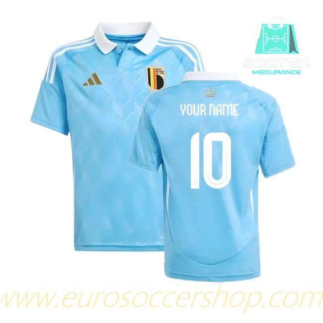 2024-2025 Season Belgium Away Kit Kids