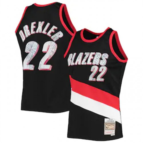 Nike Trail Blazers Black Trail Blazers #22 Jersey - Budget-Friendly