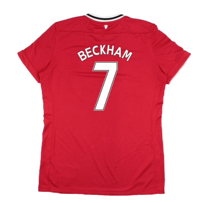 Manchester United 2011-12 Home Top (Women\'s) ((Very Good) M) (BECK...