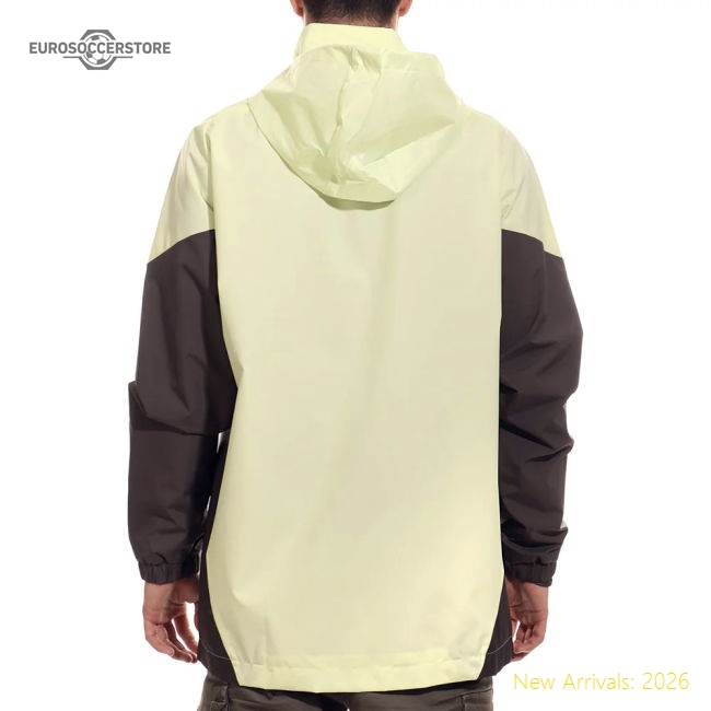 Superior 2025-2026 Real Madrid Allweather Jacket (almost Lime)