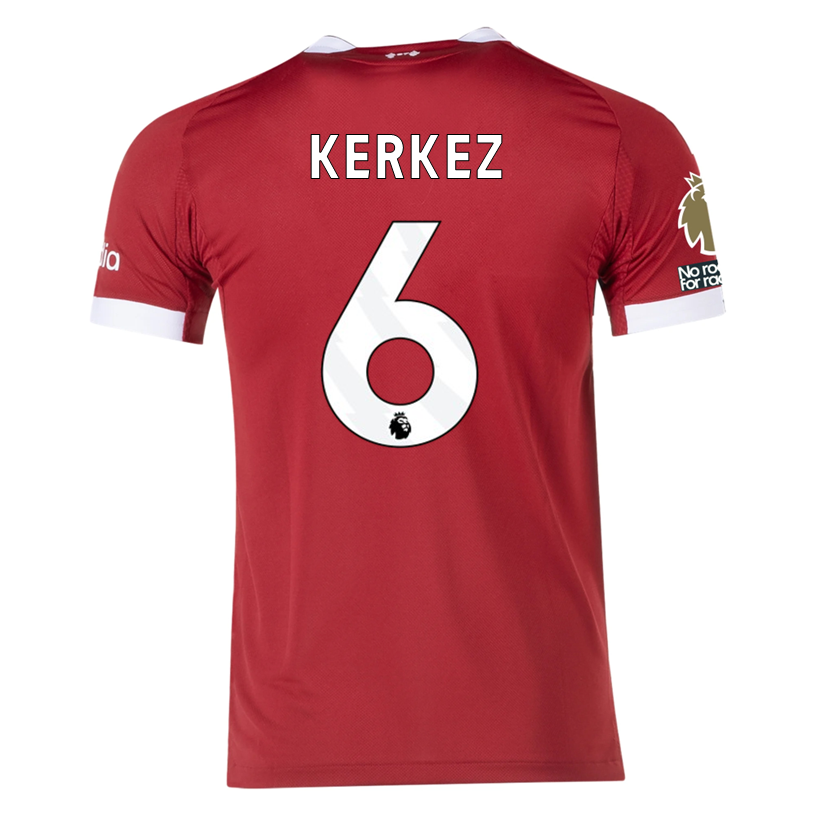 Liverpool Patches 2025-2026 UCL Home Jersey – Authentic Shirt