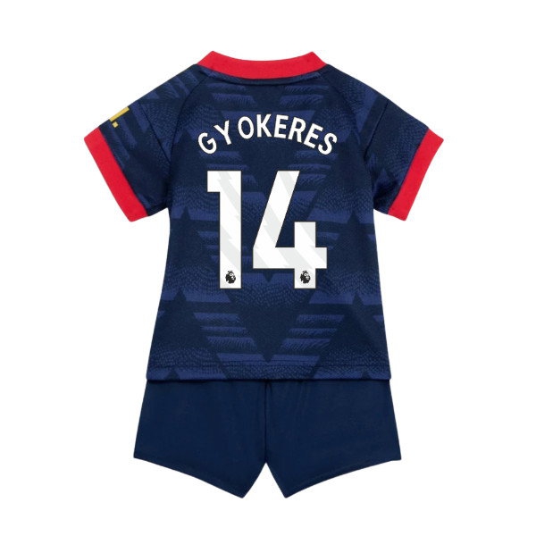 [DDJ] 2026 2027 Arsenal Baby Kit Away Uniform (Gyokeres 14)
