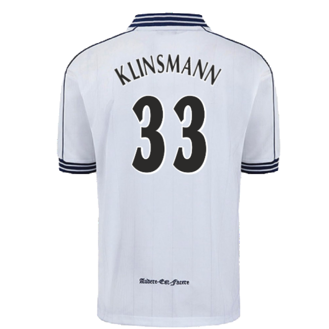 Tottenham 1997-19 Home Shirt Klinsmann #33 L M S