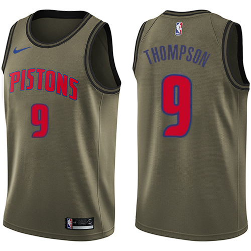 Authentic Pistons #9 Ausar Thompson 2024 Icon NBA Swingman Jersey
