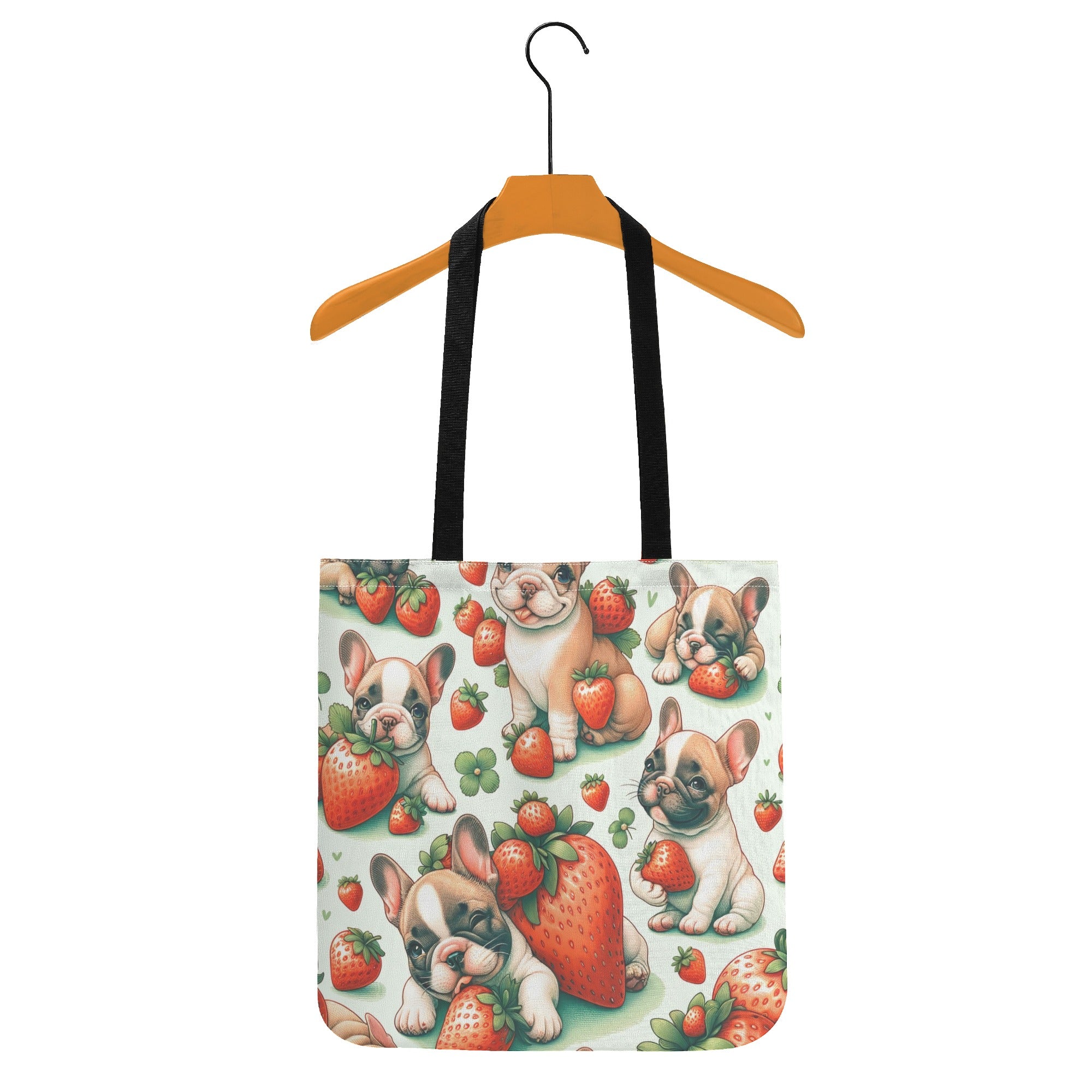 Frenchie-Fan Stylish Street-Ready Piper - Tote Bag for Dog Owners