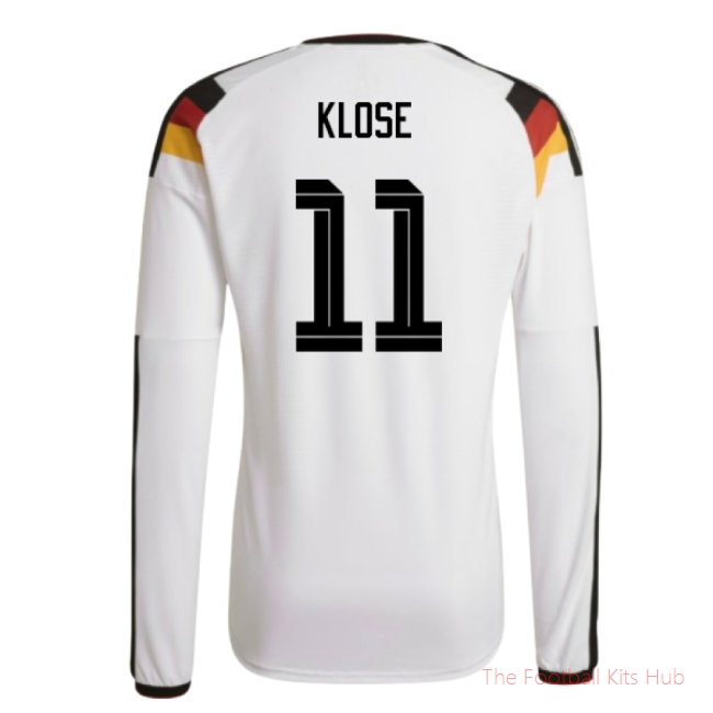[LK] 2026/27 Germany Authentic Long Sleeve Home Shirt (Klose 11)