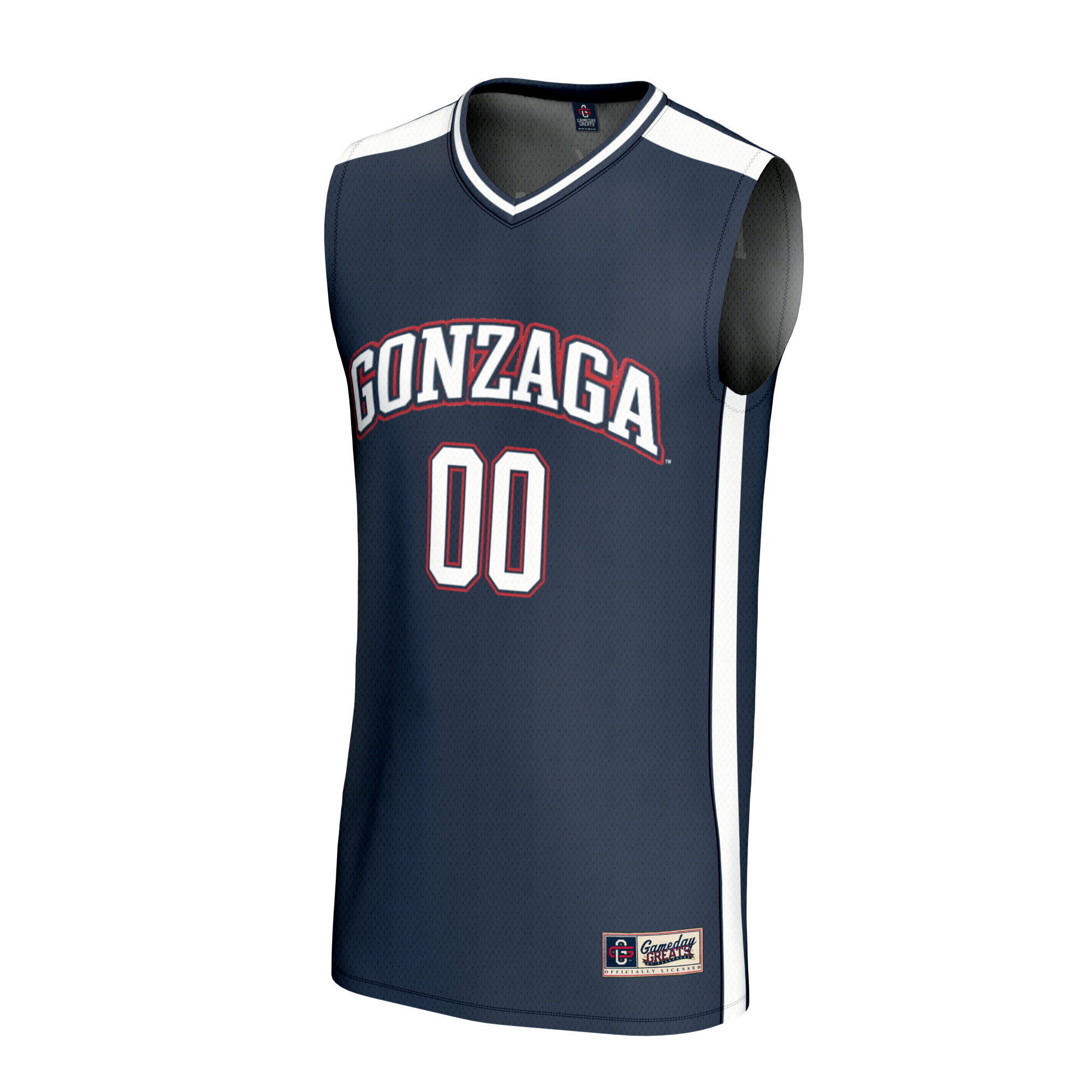 [DDG] Gonzaga Bulldogs GameDay Greats Youth Lightweight Collegiate Men's Basketball NIL Pick-A-Player Fashion Jersey - Navy