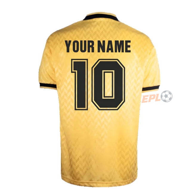 1989 Man City Soccer Jerseys top quality Third Shirt - Adults