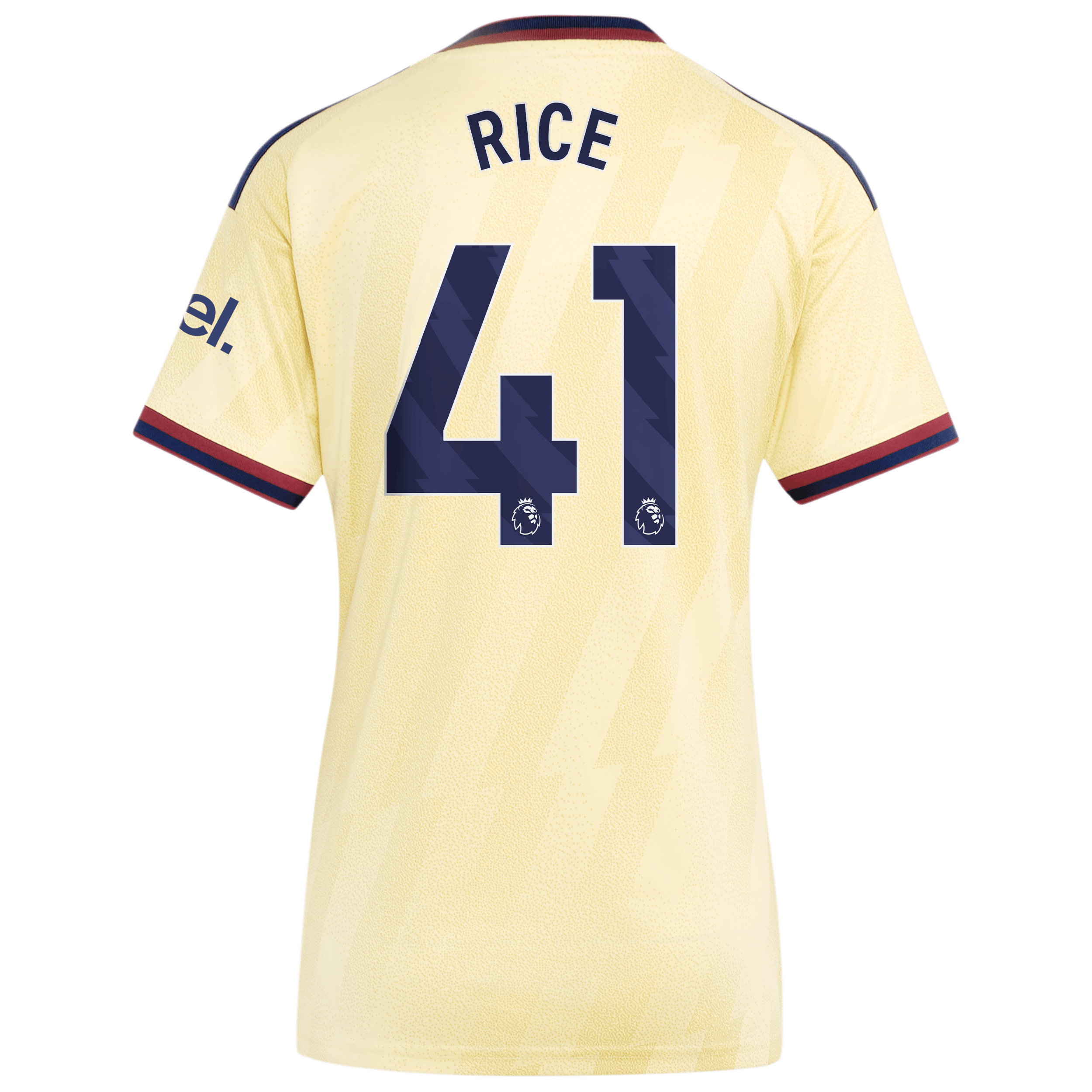 [LK] Declan Rice #41 Arsenal Women's 2026/27 Third Replica Jersey - Yellow