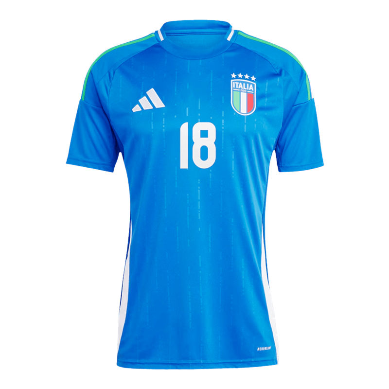 Premium Lightweight UEFA Euro 2024 Italy Home Shirt BARELLA 18