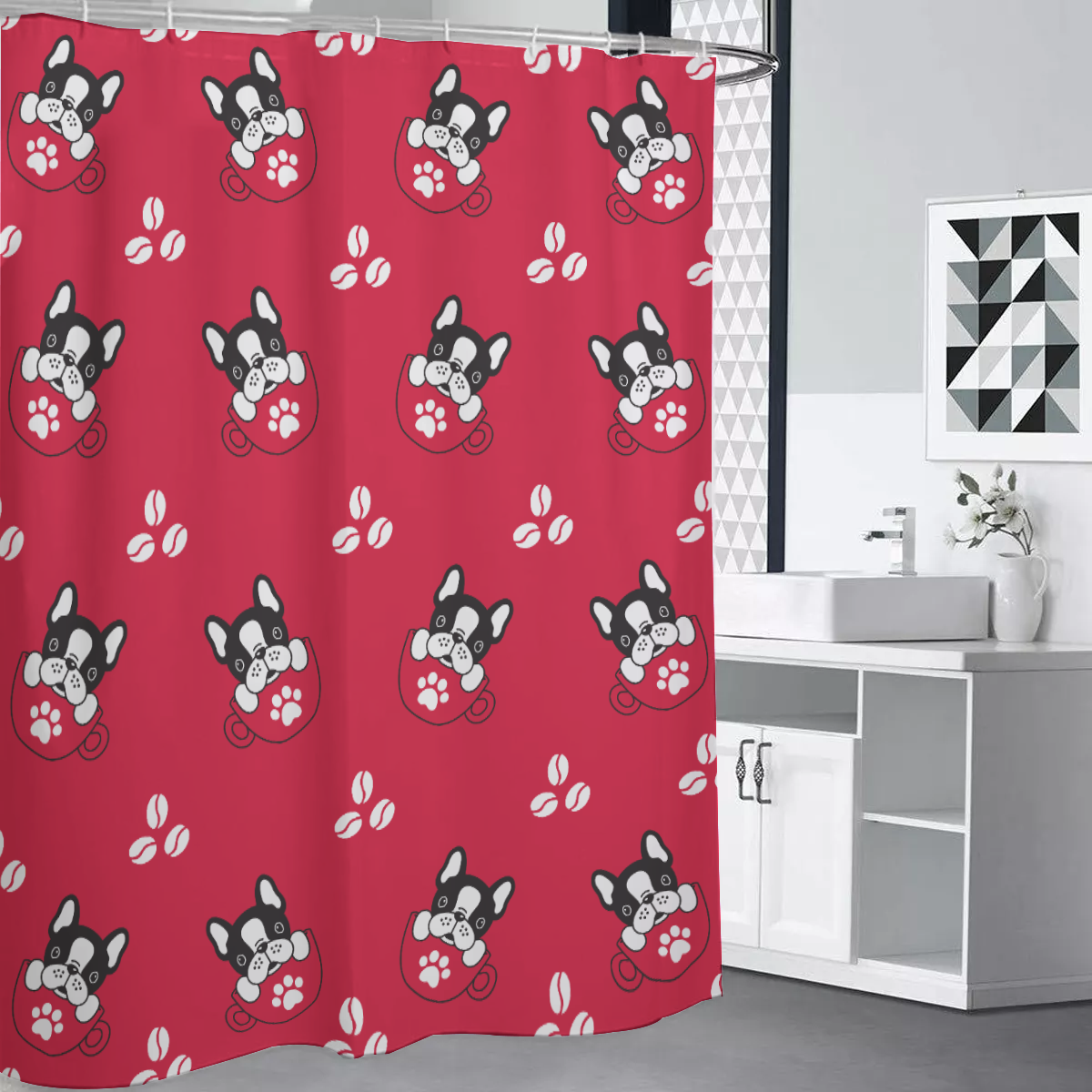 Stylish Lifestyle-Driven Henry - Shower Curtains as a Gift Durable