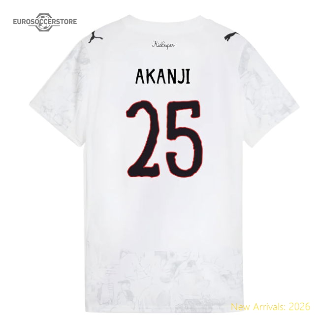 Football Team Womens Akanji Exclusive Jersey Performance Fabric