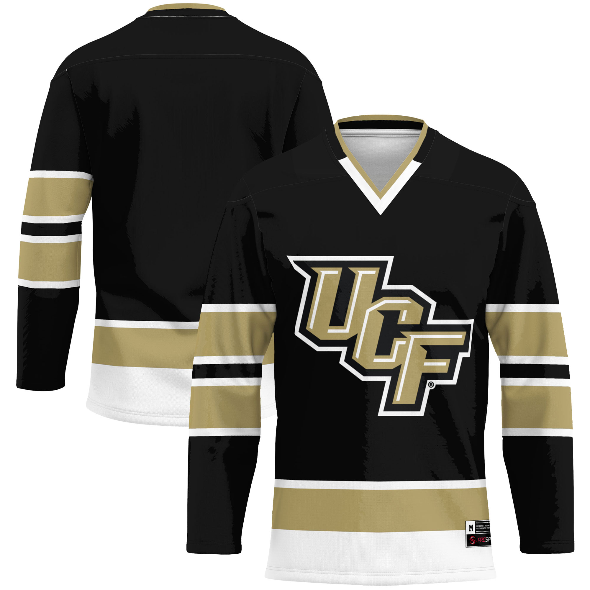 [NJP] UCF Knights GameDay Greats Hockey Jersey - Gold