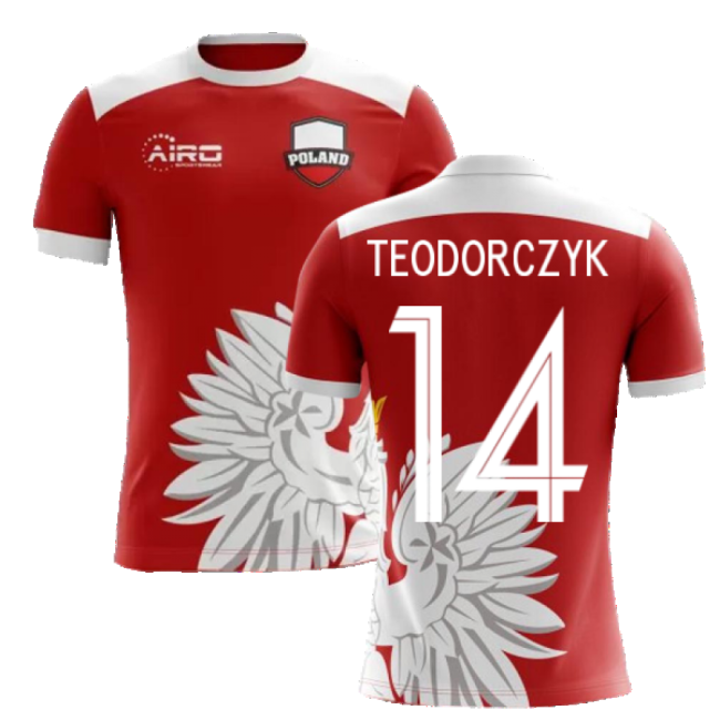 Teodorczyk 14 Game Replica Poland Away Fan Jersey (Kids)