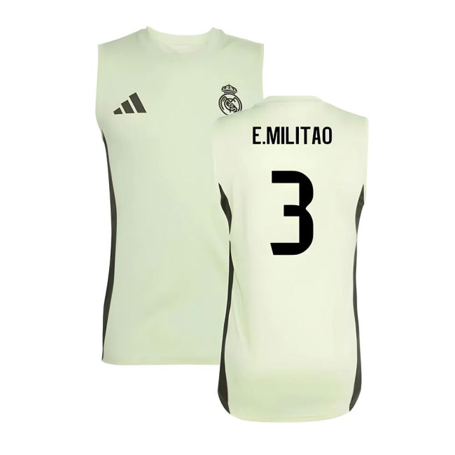 Exclusive Real Madrid Training Unique Shirt 2025-2026 (Militao 3) (4)