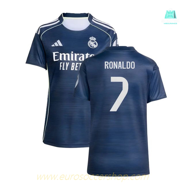2025-2026 Real Madrid Authentic Away Shirt (Womens) (Ronaldo 7)
