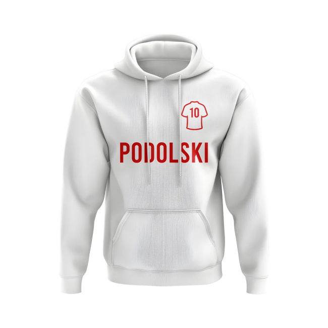 Hoody (White) Antibacterial Stretch Fabric Durable Stitching