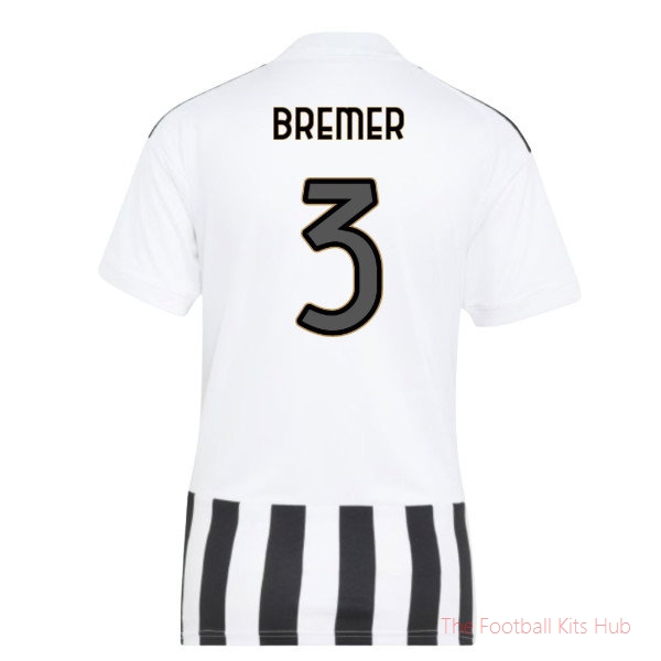 Juventus 2026-2027 Home Shirt Bremer #3 Football Jersey