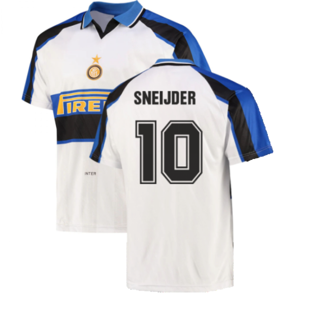 1996 Inter Milan Away Shirt (sneijder 10) - Premium Collection
