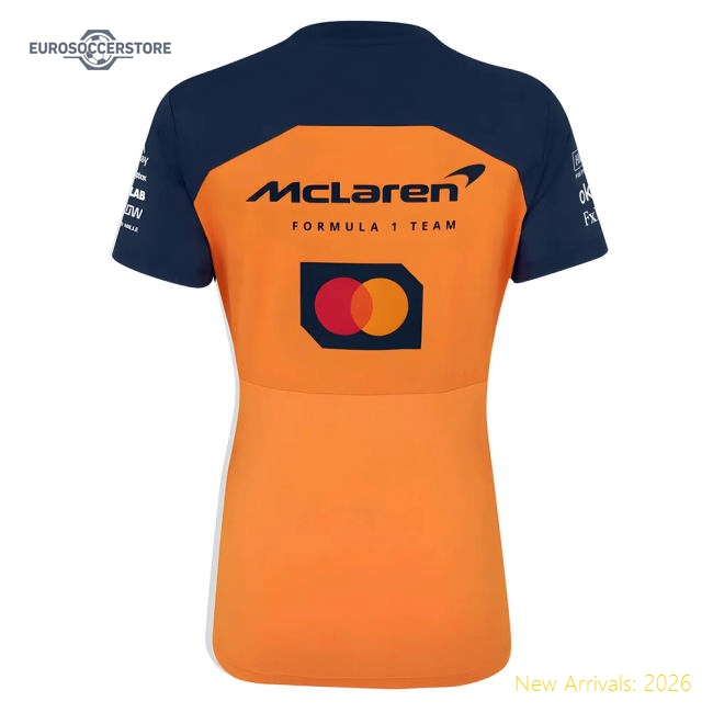 S Mclaren Female 2025 Shirt Football Fan Apparel Game Day Apparel