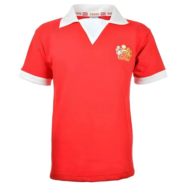 Top Tier Football Manchester Reds #1970 Fresh Look Authentic Footba...