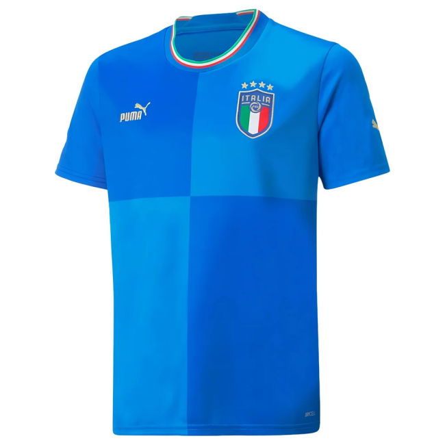 Kids Elite Style Italy Home Player Jersey 2022-2023