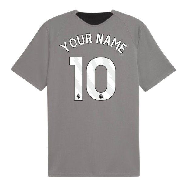 [DDJ] 2026-2027 Man City Training Jersey (Cast Iron) (Your Name)