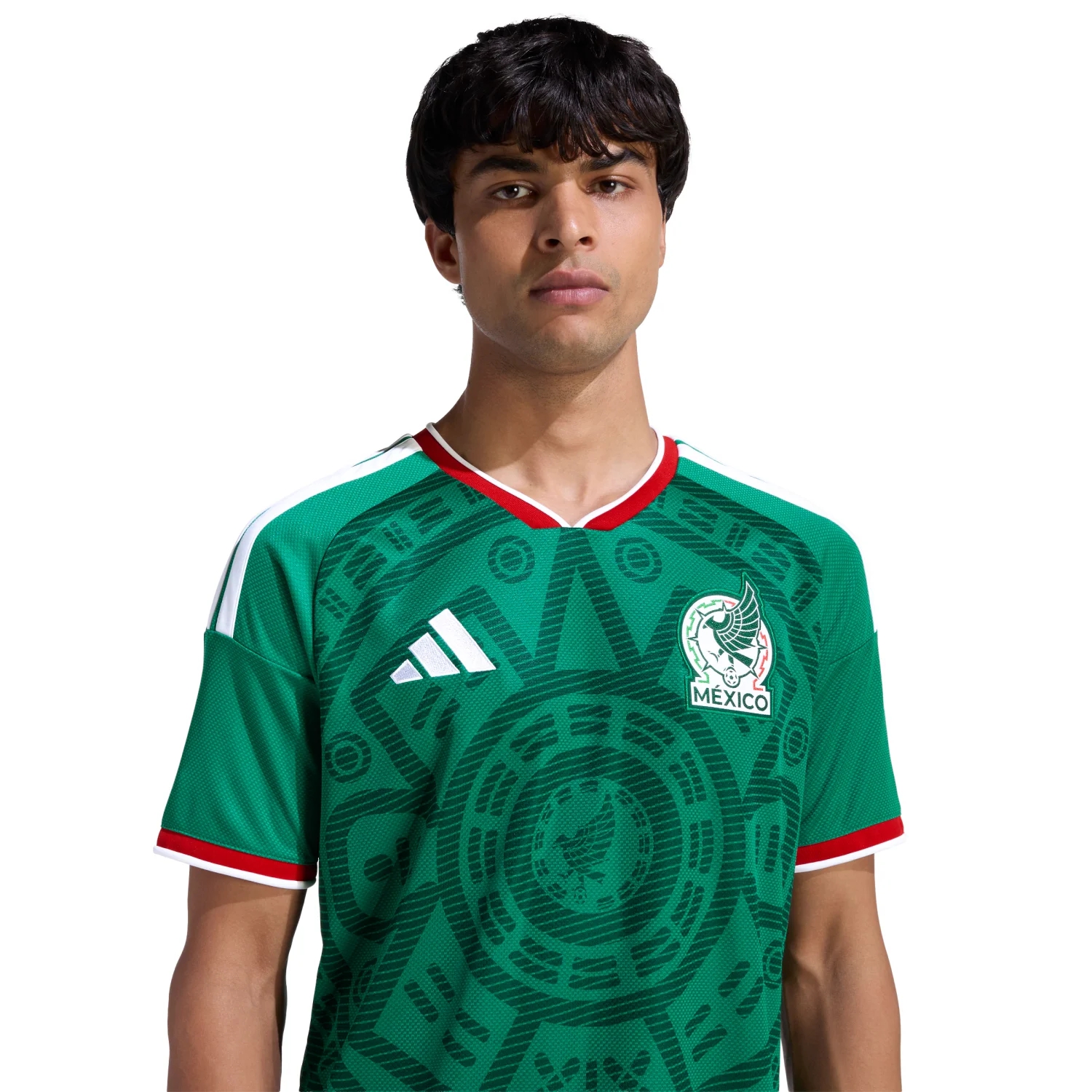 Mexico 2026 Home Jersey Men’s – CLIMACOOL+ Slim Fit Green Football Shirt