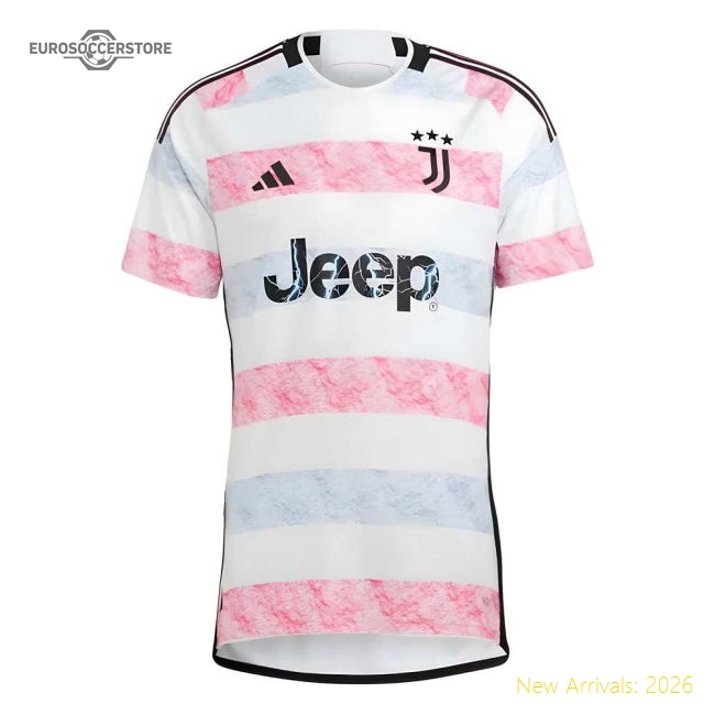 Juventus Official Away Jersey Serie A Performance Fabric