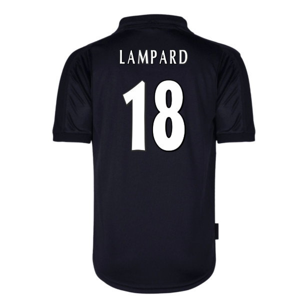 [DDJ] 2000 West Ham United Out Shirt Black Uniform (Lampard 18)