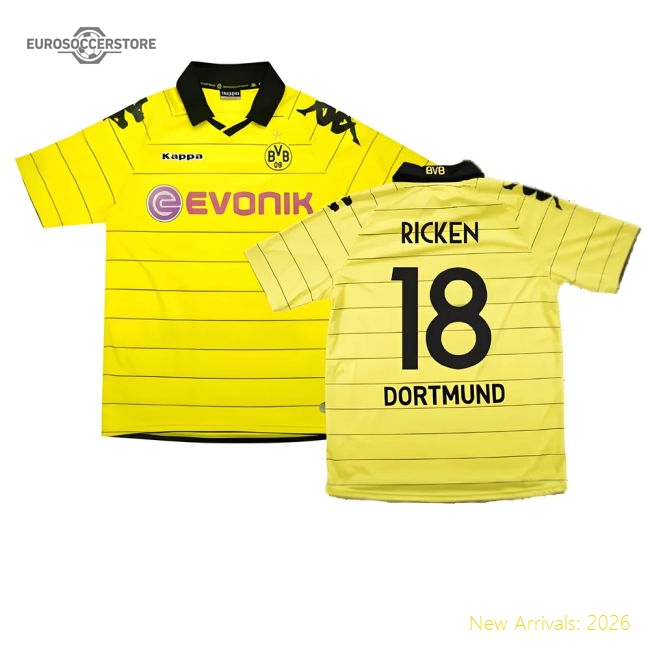 Top-Quality Borussia Dortmund 2010-11 Home Shirt ((Excellent) M) (Ricken