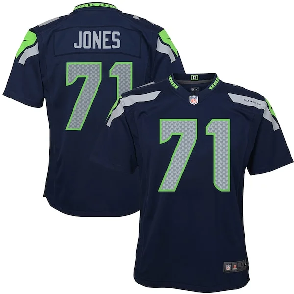 Seattle Seahawks Game NFL Jersey - Blue | Elite Football Apparel