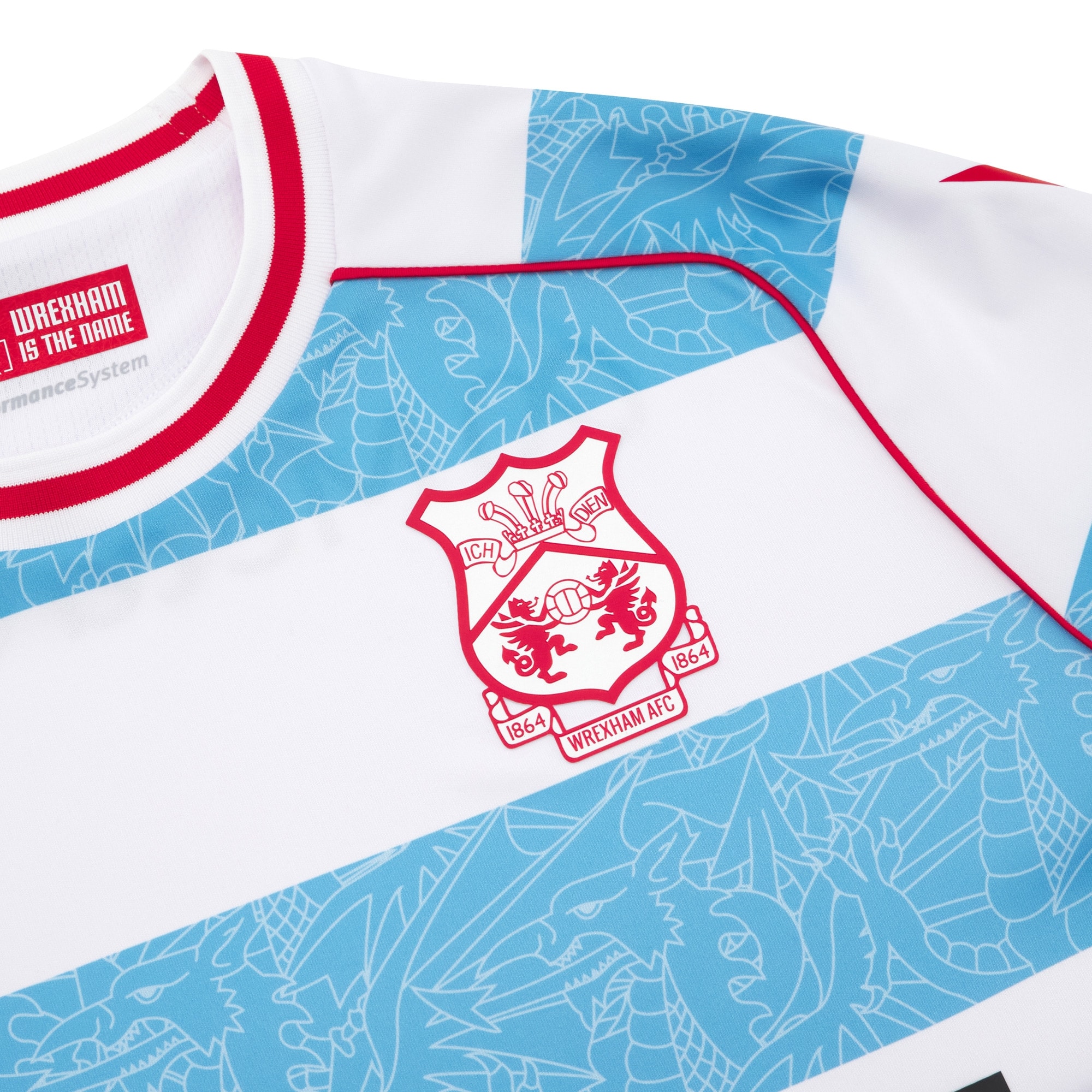 [SJH] Wrexham White 2025/26 Third Replica Jersey